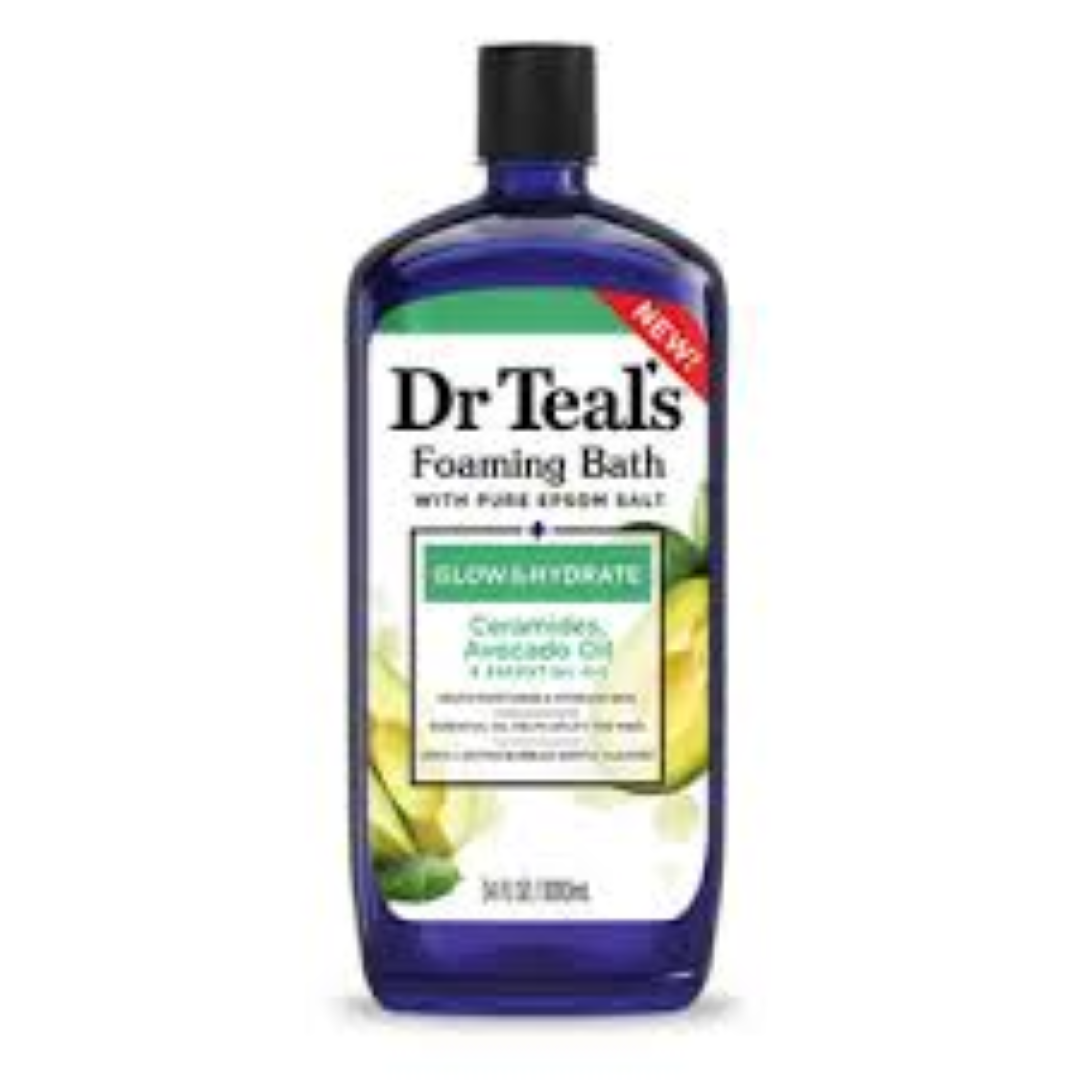 DR TEALS BATH GLOW N HYDRATE 1LT